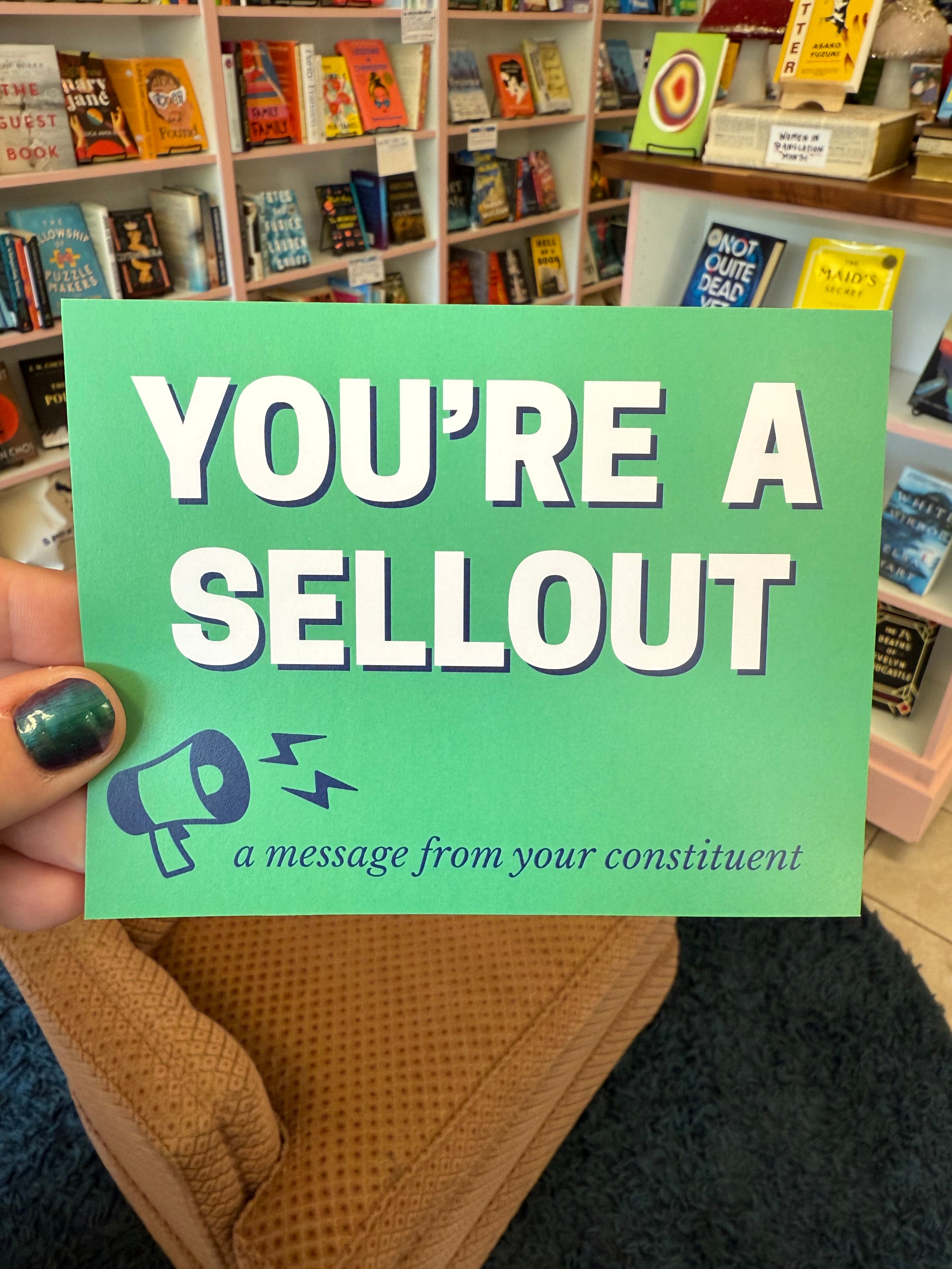 You're A Sellout