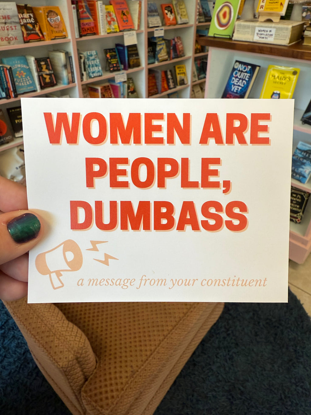 Women Are People, Dumbass