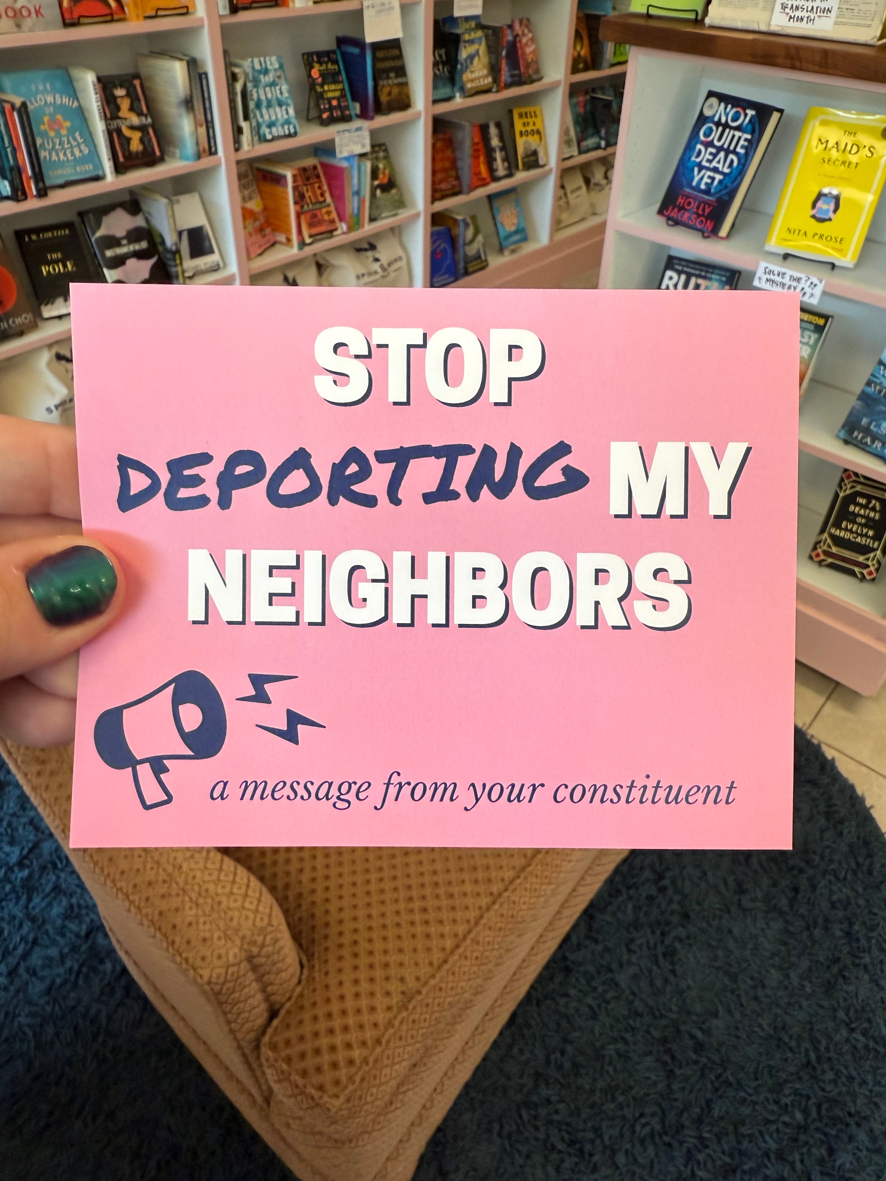 Stop Deporting My Neighbors
