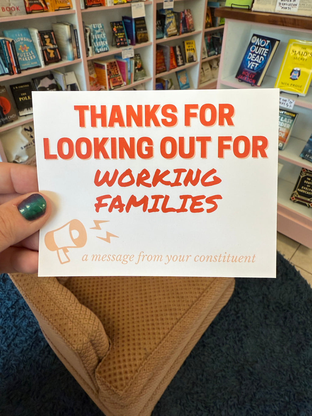 Thanks For Looking Out For Working Families