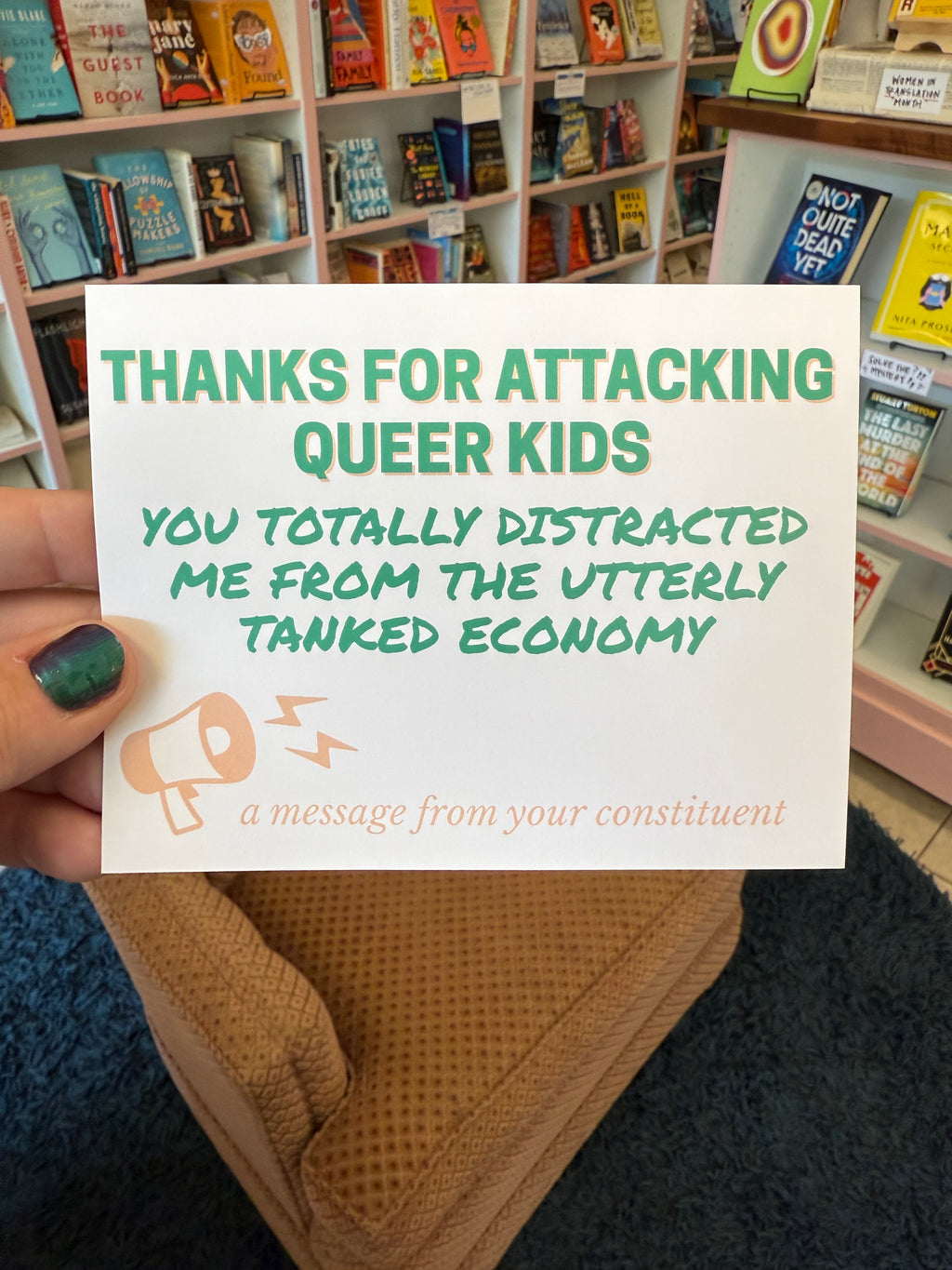 Thanks For Attacking Queer Kids, You Totally Distracted Me